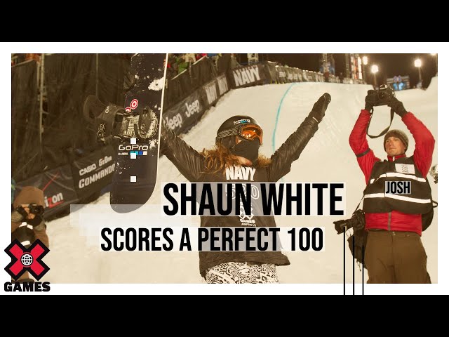 SHAUN WHITE'S PERFECT SUPERPIPE RUN
