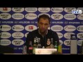 Pressekonferenz nach der Partie FSV Frankfurt - Energie Cottbus
