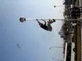 Chinese Pole at Kobe Ikea Opening