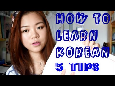 how to learn korean