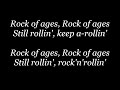 Def Leppard - Rock Of Ages lyrics