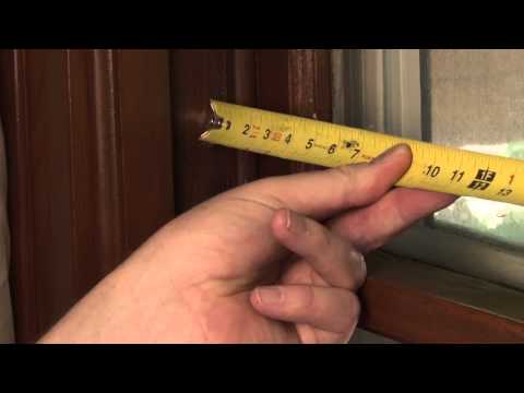 how to measure replacement windows