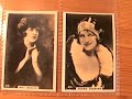 mabel normand introduces the following photographic cigarette cards set that is currently on ebay #230146168281:
http://stores.ebay.com/creamofcards-cigarette-cards#bottom

manufacturer: british american tobacco  
series title: beauties 2nd series 
year of issue: 1926 
card size: normal 
complete set: yes 
number of cards offered: 50 cards

includes: hellen d'algy,pauline frederick,carmel myers,zeena keefe,margaret livingstone,pola negri,edna murphy,lila lee,gladys walton,laura la plante,mary alden,madge bellamy,marguerite courtot,sally o'neil,helen gilliland,mimi crawford,madge saunders,zoe palmer,, mabel normand,betty bronson,virginia brown faire,peggy wynne,evelyn laye,gladys marsh,eleanor boardman,harriet hammond,hope hampton,mildred davis,madge kennedy,helen gilliland,june marlowe,ethel clayton,gladys cooper,eileen percy,margaret morris,mary brian,enid bennett,eileen sedgwick,ruth dwyer,billy dove,dorothy devore,gertrude olmsted,phyllis haver,betty compson,madlaine travers,lois wilson,laura la plante,renee adoree,may macavoy,norma shearer, 
photographs of silent movie stars,silent movie memorabilia,glamorous silent movie stars