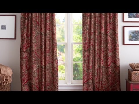 how to attach curtain rings