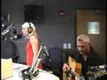 Natasha Bedingfield in studio