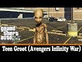 Teen Groot (Avengers Infinity War) 1.0 para GTA 5 vídeo 1