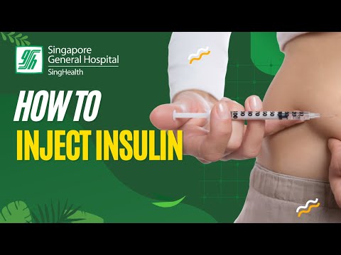 how to self administer insulin