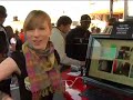 Katers Stops by the Flip Video Upload Booth