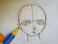 Tutorial dibujar manga 1 cabeza frente