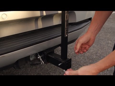 how to put hitch on truck