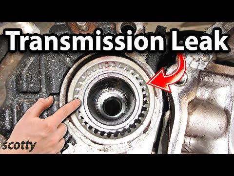 how to fix transmission fluid leak