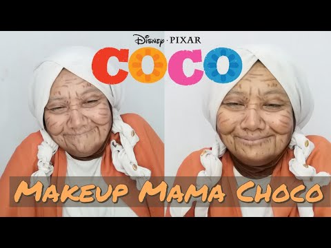 DISNEY'S COCO-MAMA COCO | Transformation Makeup JADI NENEK-NENEK