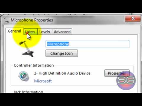 how to enable microphone in windows 8