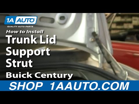 How To Install Replace Trunk Lid Support Strut Buick Century 97-05 1AAuto.com
