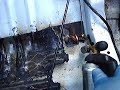 Daihatsu GTti Project - Burning off sound deadening Daihatsu GTti Project - Burning off sound deadening