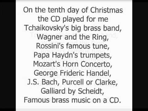 Canadian Brass  Twelve Days of Christmas Lyrics