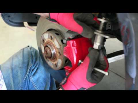 Front Brake Pad Replacement, 2004 Audi A4Q