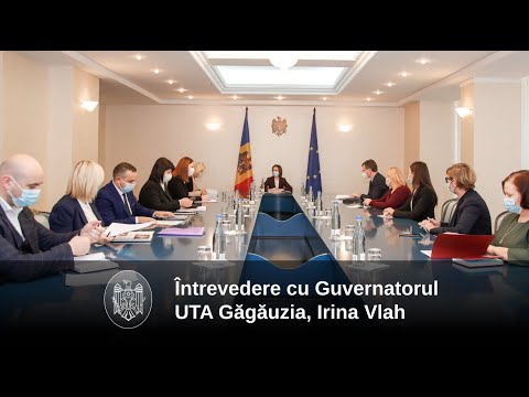 Президент Майя Санду провела рабочее заседание с руководством Гагаузской автономии