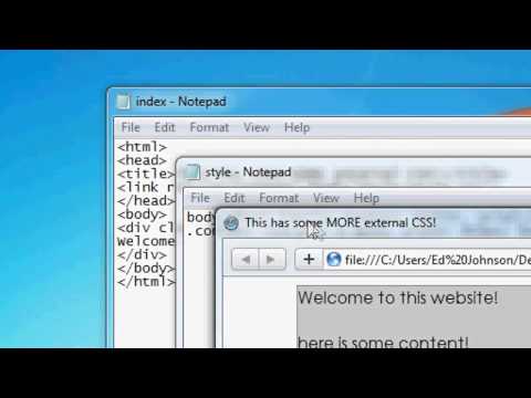 EdzJohnson - In this, the second CSS website design tutorial, I will be introducing you to page layouts and we will create a content filled box using CSS styling as well ...