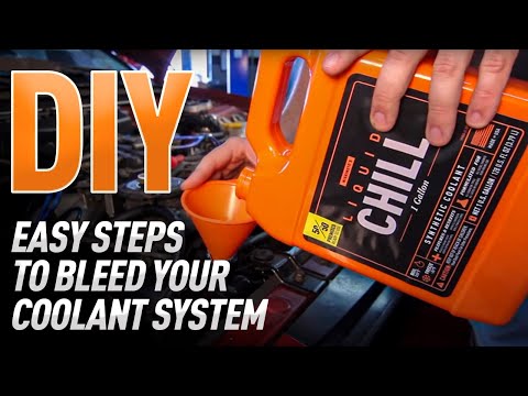 how to bleed engine coolant