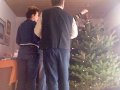Weihnachtsbaum schm�cken 2007