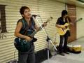 歌続♪小さな願い♪2007.7.24(火)大阪・梅田の歩道橋