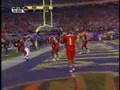 Utes run the hook and ladder.