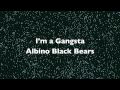 I'm a Gangsta - Albino Black Bears