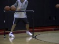 Kapono Makes It Look Easy Practicing For Foot Locker 3-Pt Shootout