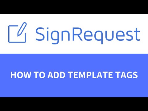Templates with tags in a base document