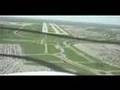 Cessna 172 Cockpit KOJC-KMCI Approach and Landing Part 1
