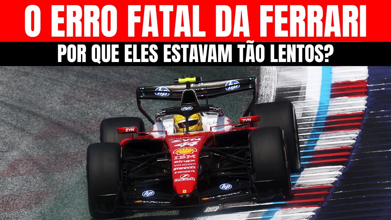 Por que a Ferrari foi tão lenta na Áustria? A verdade sobre o motor!