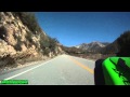 Kawasaki NINJA Sportbike w/ AKRAPOVIC exhaust - Canyon Ride 2012