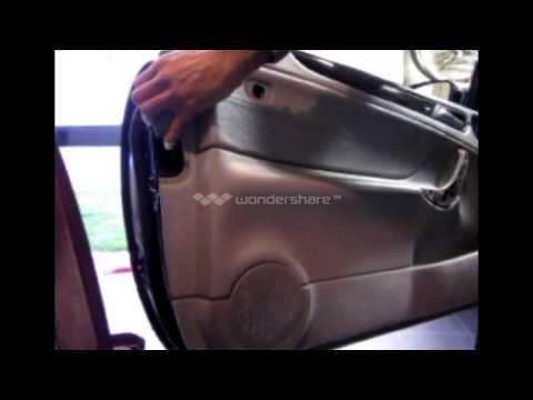 how to remove mercedes sl door panel