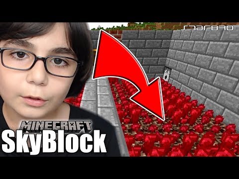 NETHER WART - MİNECRAFT'TA SKYBLOCK SERİSİ !!! 2.Sezon 5.Bölüm MİNECRAFT BKT