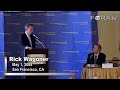 GM CEO Rick Wagoner - Fuel Economy and the Auto Industry