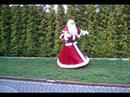 Der schwebende Weihnachtsmann