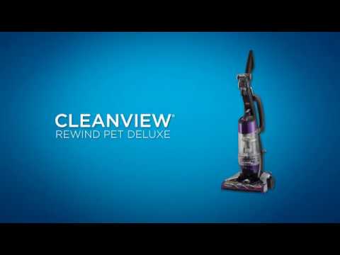 CleanView Deluxe Rewind Pet Upright Vacuum Video