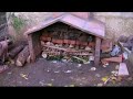 construction d'un temazcal � six fours les plages, chez danie espace bambou