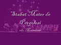 cujus animam   stabat mater   pergolesi