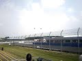 Ferrari FXXs and helicopter display