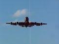 KC-135 Landing OVERHEAD!!! at KISO KC-135 Landing OVERHEAD!!! at KISO