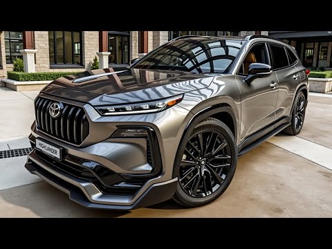 Toyota Highlander 2026 - SUV gia đình hoàn toàn hybrid với sức mạnh mới táo bạo!
