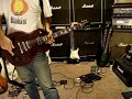Les Paul Studio thru Line 6 DL4 to Mesa Triple Rectifier and 1966 Fender Bassman w/ Boss ML-2