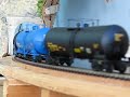 Ferromex SD70ACe 4001 model en maqueta N de M descenso
