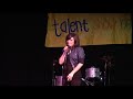 Tricia singing at BMHS Fall Talent Show 2008 Tricia singing at BMHS Fall Talent Show 2008