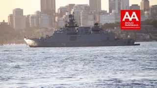 INS Sahyadri In International Fleet Review