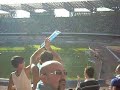 Napoli Sampdoria 2 a 0 9/11/08 cori dell a curva A e annuncio formazione dell Napoli