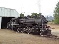 Baldwin loco steaming up in Yreka