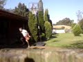 16 Yr.Old Warm-up Dunks +  Head Almost at Rim Level on Rim Jump